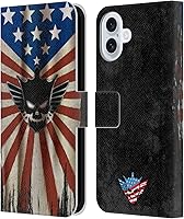 Vista 35 de Head Case Designs Officially Licensed WWE American Nightmare Flag Cody Rhodes Leather Wallet Case Compatible with Apple iPhone 7 Plus/iPhone 8 Plus