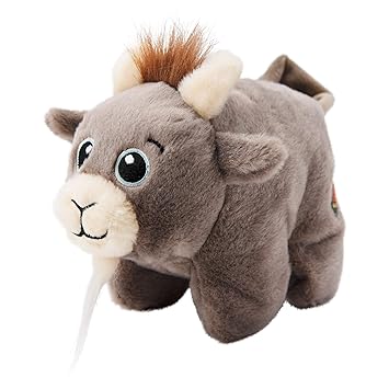 Charming Pet Poppers Goat Dog Toy - Squeeze, Squeak and Surprise Pop Out Appendages!