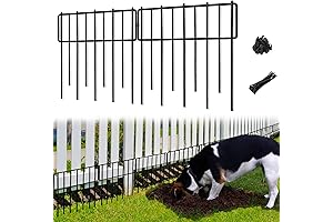 Convenient Fence Guard Against Digging Dogs