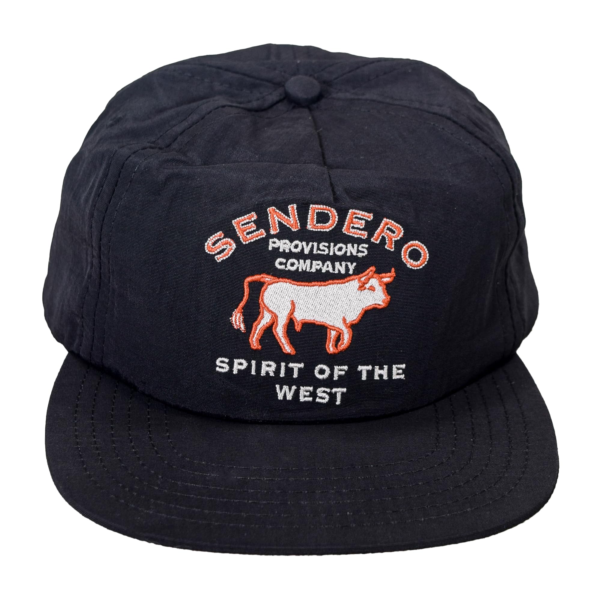 Outdoor Adjustable Snapback Hat - Black