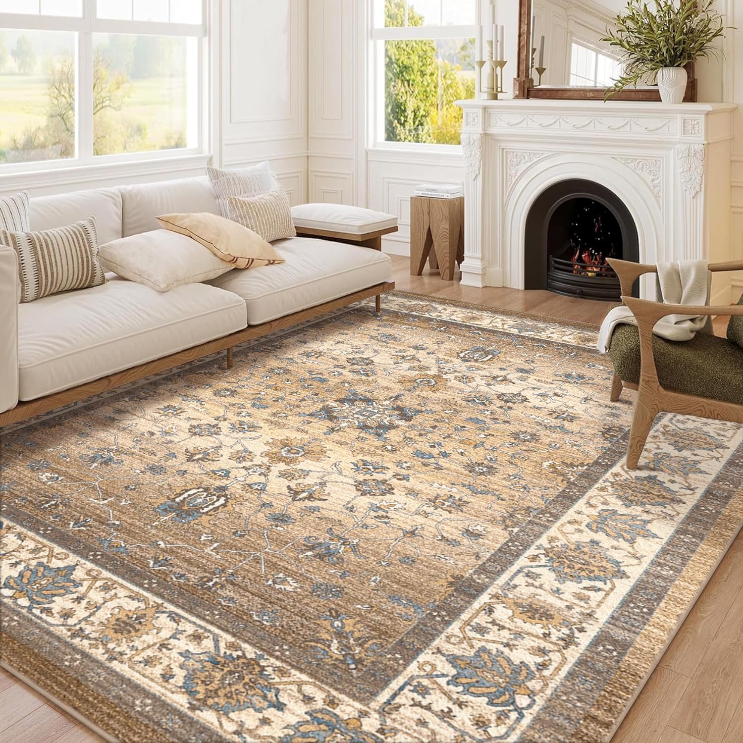 BEIMO 6x9 Area Rugs for Living Room Bedroom, Machine