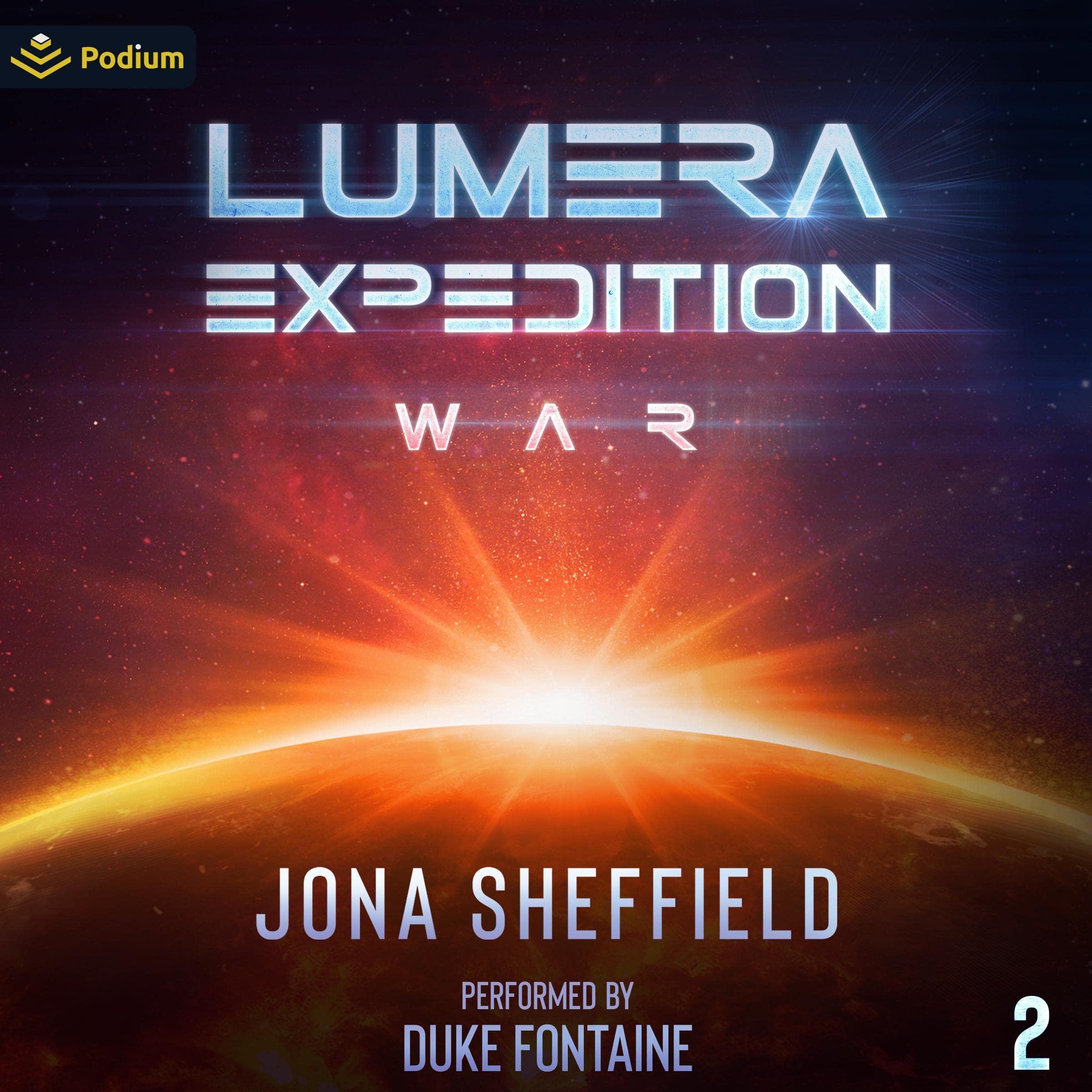 Cover art for War: Lumera Expedition, Book 2
