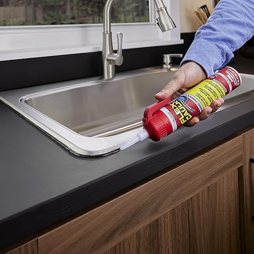 Sellador de Polímero Híbrido Flex Caulk, Transparente, 6.6 oz miniatura 6