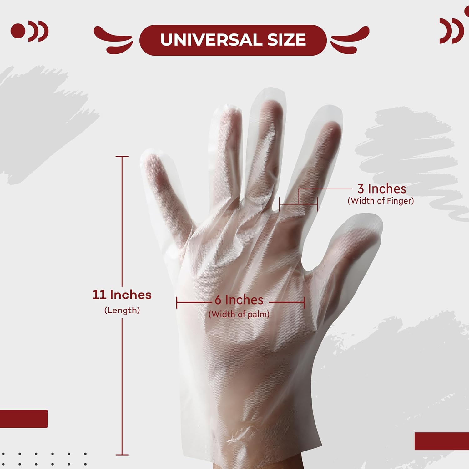 Robustt disposable hand gloves | Plastic hand gloves. Related, anti-bacterial transparent food safe gloves, clinics, hotels, salons, kitchen (universal fit, 200 pcs) Robustt disposable hand gloves | Plastic hand gloves. Related, anti-bacterial transparent food safe gloves, clinics, hotels, salons, kitchen (universal fit, 200 pcs)