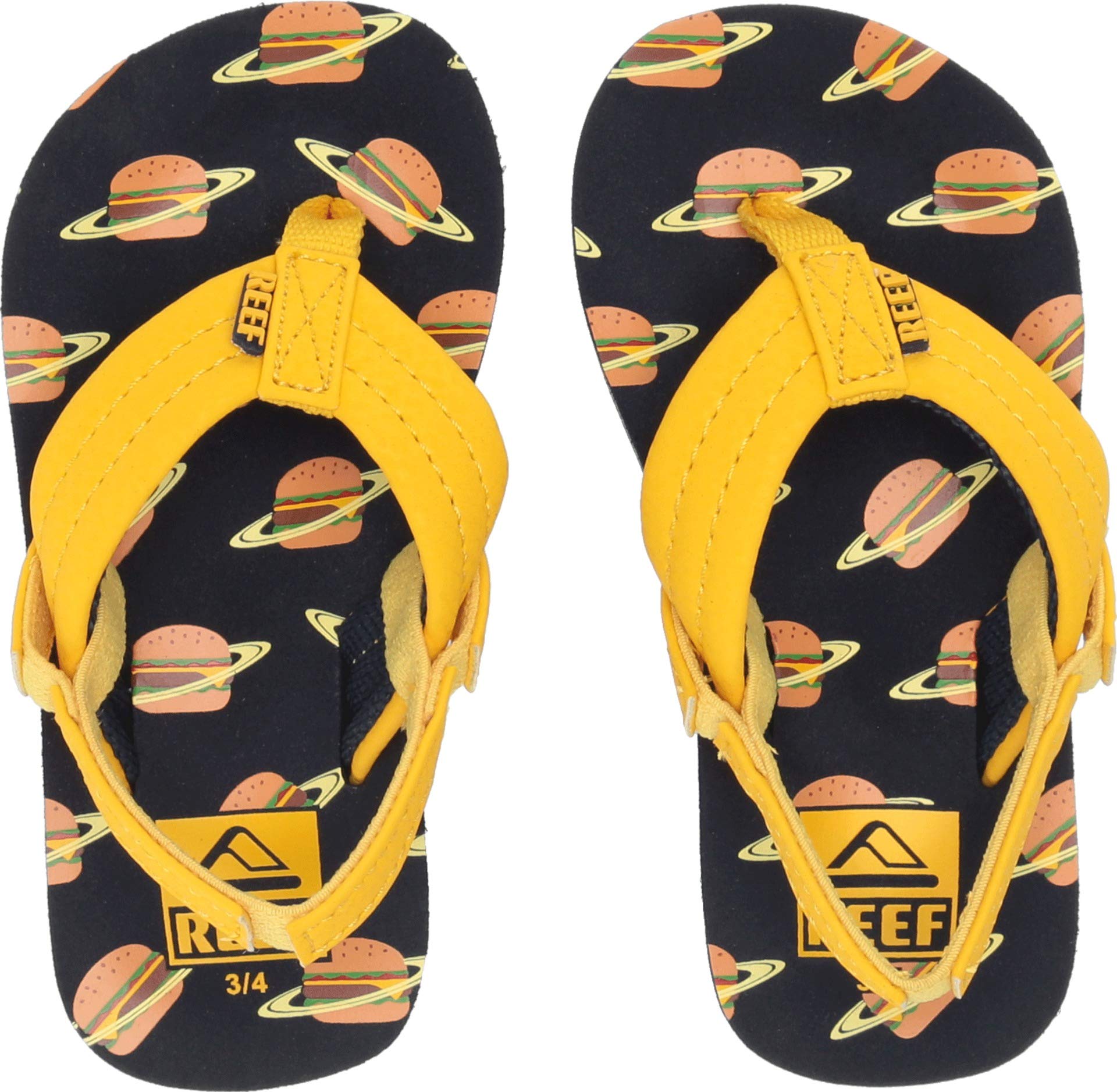REEF Boys Toddler/Little Kid Ahi Beach Flip Flop, Soft Cushion Footbed, Water Friendly