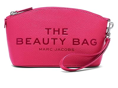 Marc Jacobs The Beauty Bag Cosmetic Case Raspberry Pink, Leather