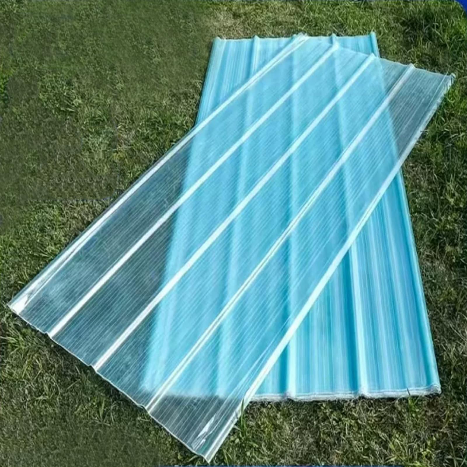 Set da 3/6/8/10/11/14/15/17/20 Lamiere Ondulate in Fibra di Vetro da 1.2mm,Pannelli da Tetto Resistenti ai Raggi UV e Impermeabili,Pannelli di Ricambio per Rimesse,Carport (0.9x1.8m,14 pcs)