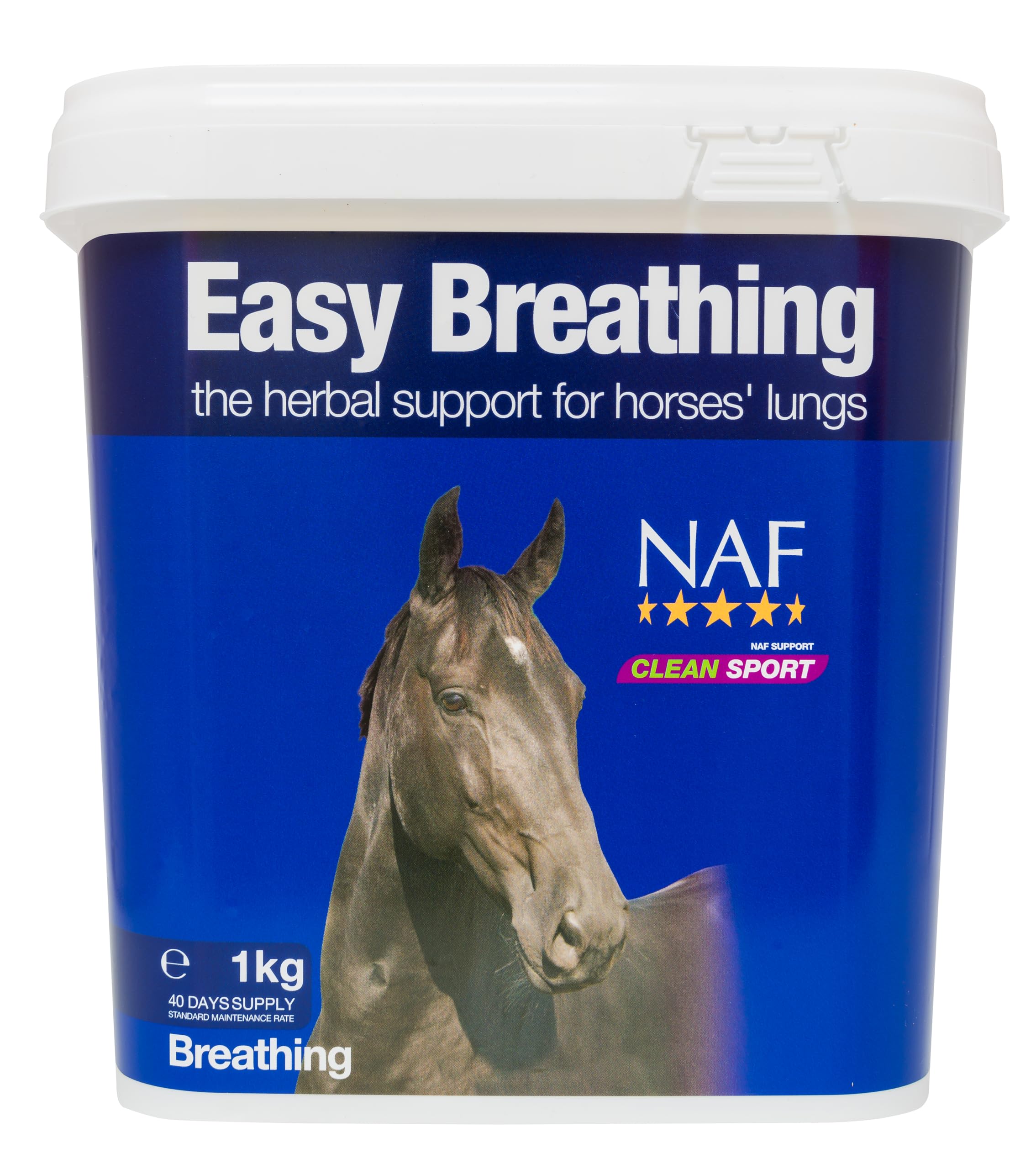 Naf Easy Breathing For Horses - Tub 1Kg