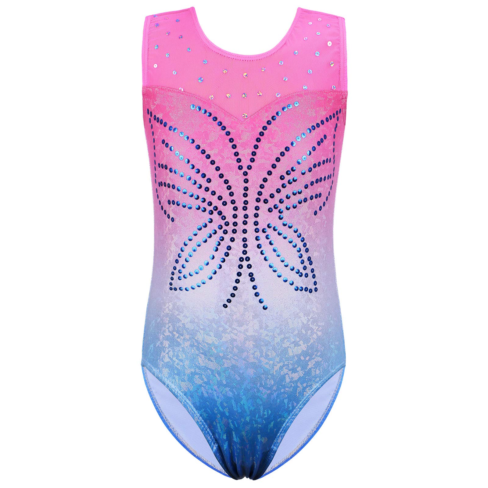Niña Maillot de Gimnasia Multicolor Mangas Largas/sin Mangas — view 17