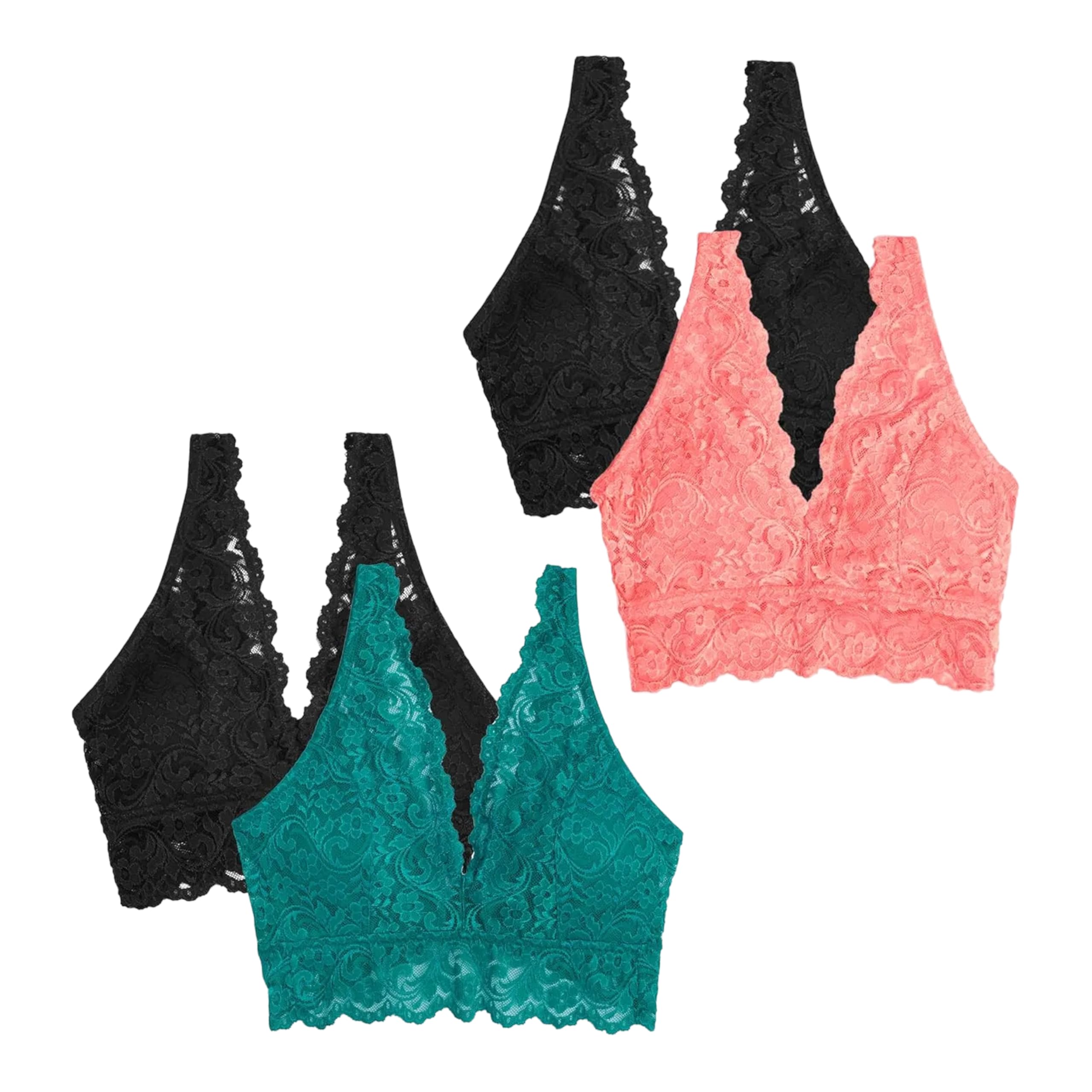 Smart & Sexy Women's Signature Lace Deep V Bralette