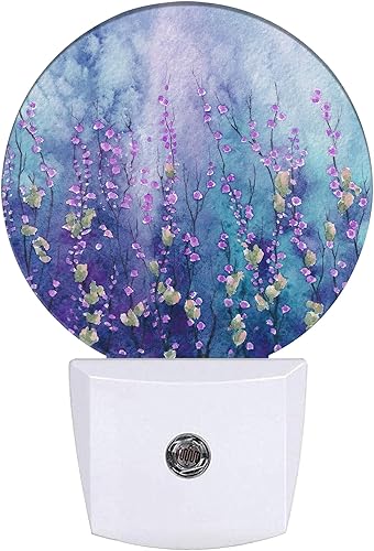 Miniatura 9 de Aurora Forest - Luz nocturna enchufable con sensor de atardecer a amanecer para dormitorio, baño y sala de estar, lámpara apta para dormir Aurora