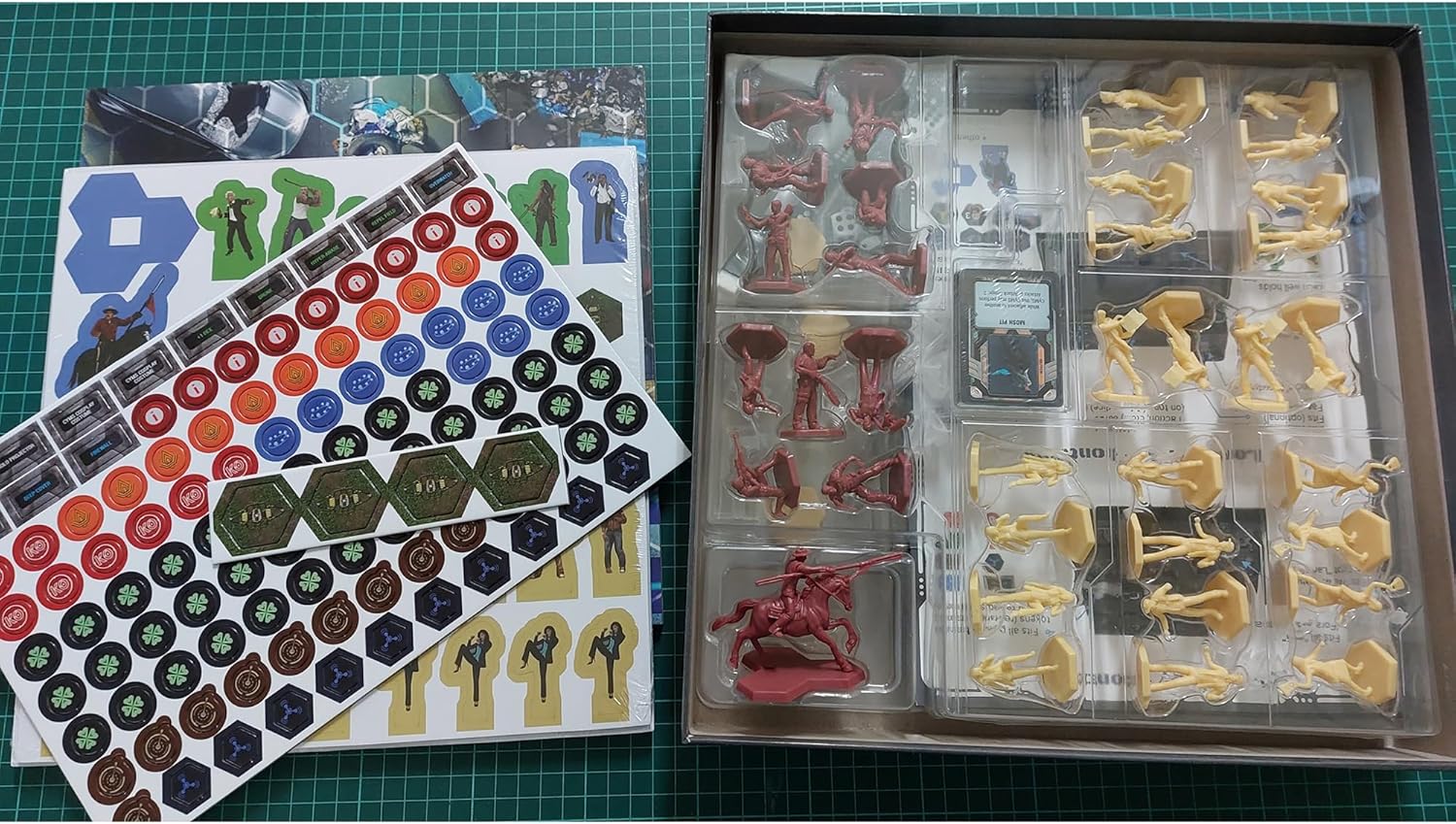 Dead Alive Games Omicron Protocol - Miniatures Board Game, an Intra-Apocalyptic Squad, Dead Alive Games, Competitive/Cooperative/Solo Modes, Ages 14+, 1-4 Players, 45-90 Minute Playing Time