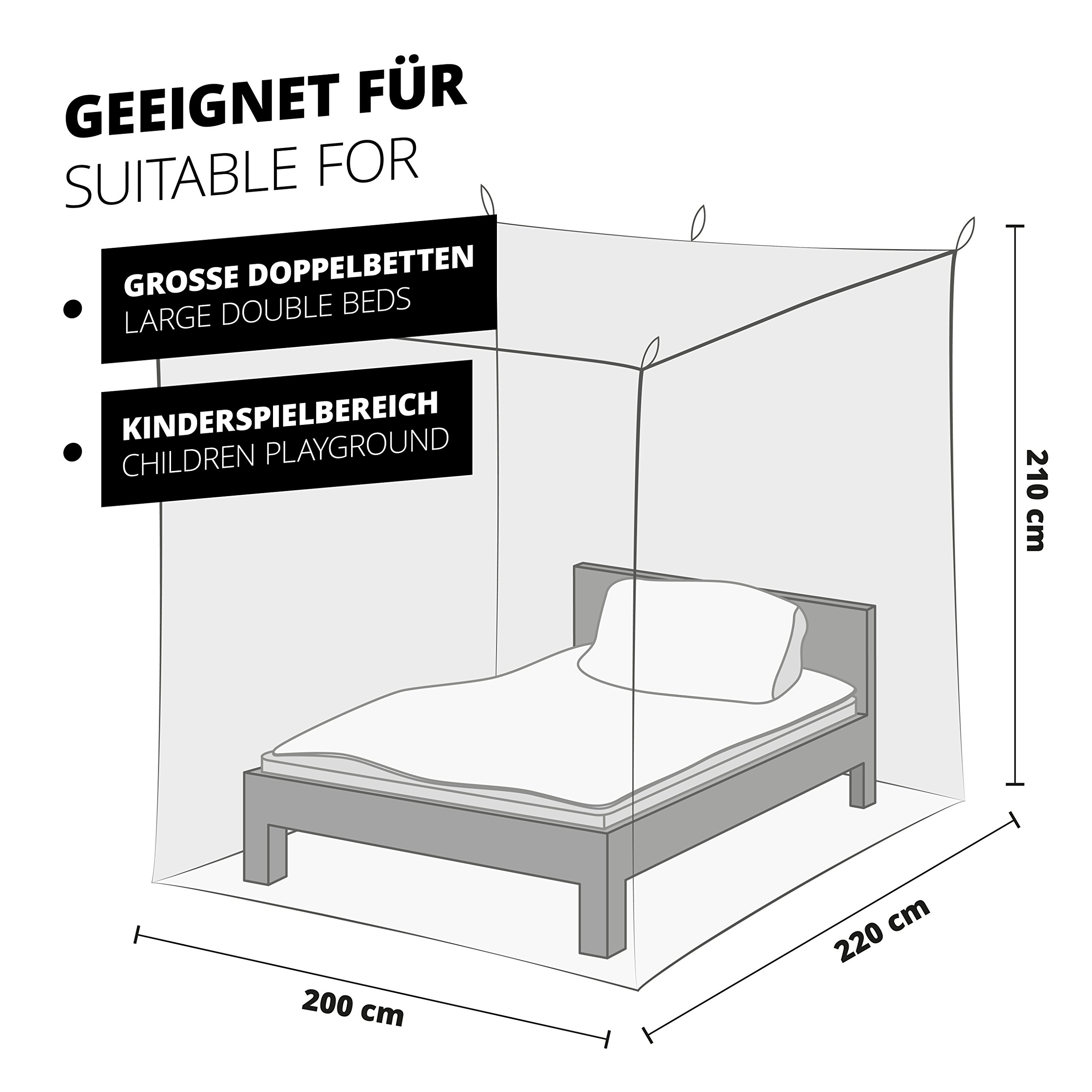 Zanzariera per letto matrimoniale Grande ... - Leroy Merlin