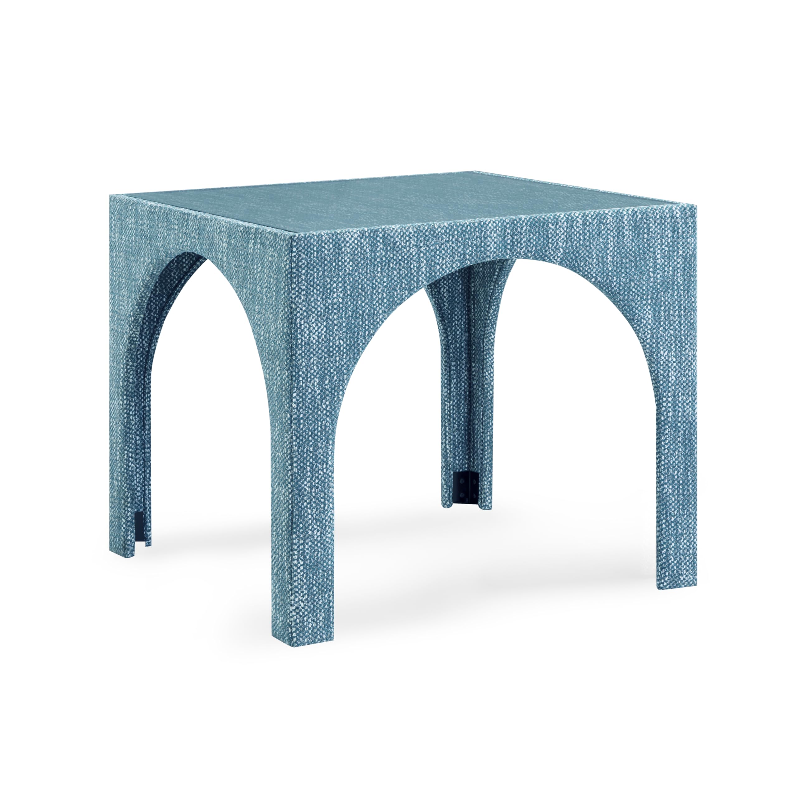 Condition photo showing New/Like New for tov furniture tomlin teal gaming table (stools saold seperately.)