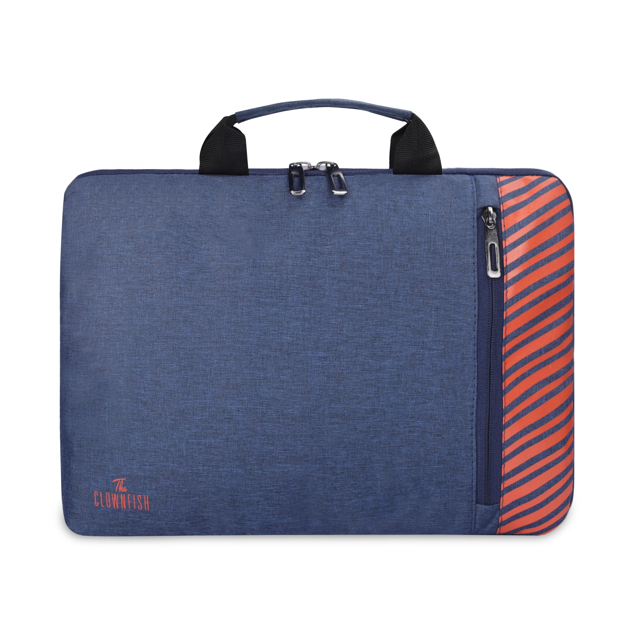 THE CLOWNFISH Rex Series Polyester Unisex 14 Inch Laptop Bag Tablet Case With Comfortable Carry Handle (Blue) (B0BPM1VM8Q) Amazon Price History, Amazon Price Tracker