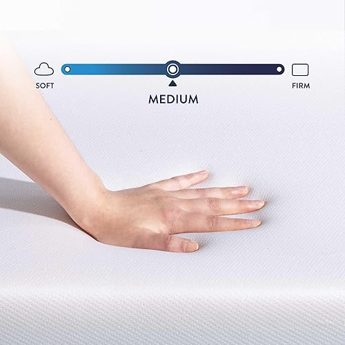 Miniatura 8 de Best Price Mattress Colchón de espuma viscoelástica de 10 pulgadas, infusión de gel refrescante, espumas y tela seguras certificadas, colchón en una