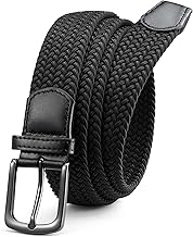 CHAOREN Elastischer Gürtel Herren, Flechtgürtel Gürtel Ohne Löcher, Robuste Bauweise und Gut Bewegen Kann 35mm