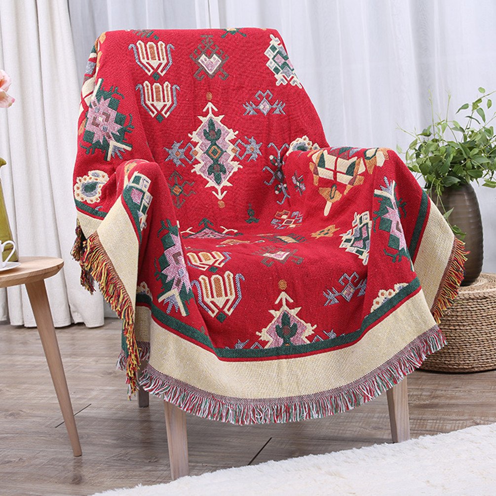 アウトドア寝具 ABCD FLEURS tassel sofa blanket Amazon.com: Red Sunflower Throw Blanket Tassels Tapestry