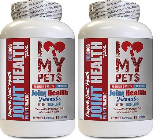 Miniatura 1 de I Love MY PETS LLC - Cuidado conjunto para perros - Salud conjunta para perros - con Turmeric - MSM - Premium - Mascotas tormericas para perros -