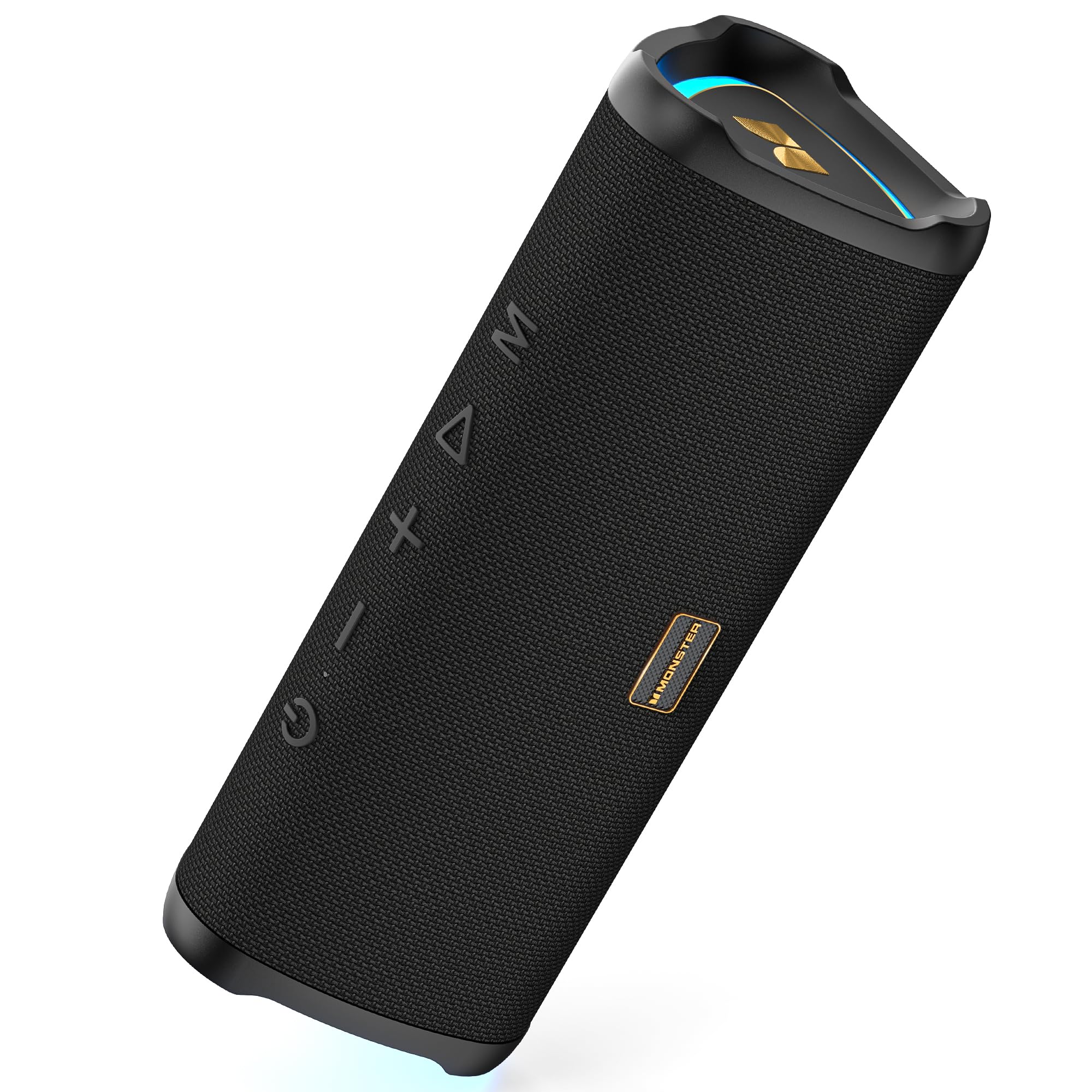 Monster Prism Portable Bluetooth Speaker Wireless Speakers with 20W Stereo Sound IPX6 Waterproof 24H Playtime Bluetooth 6 0