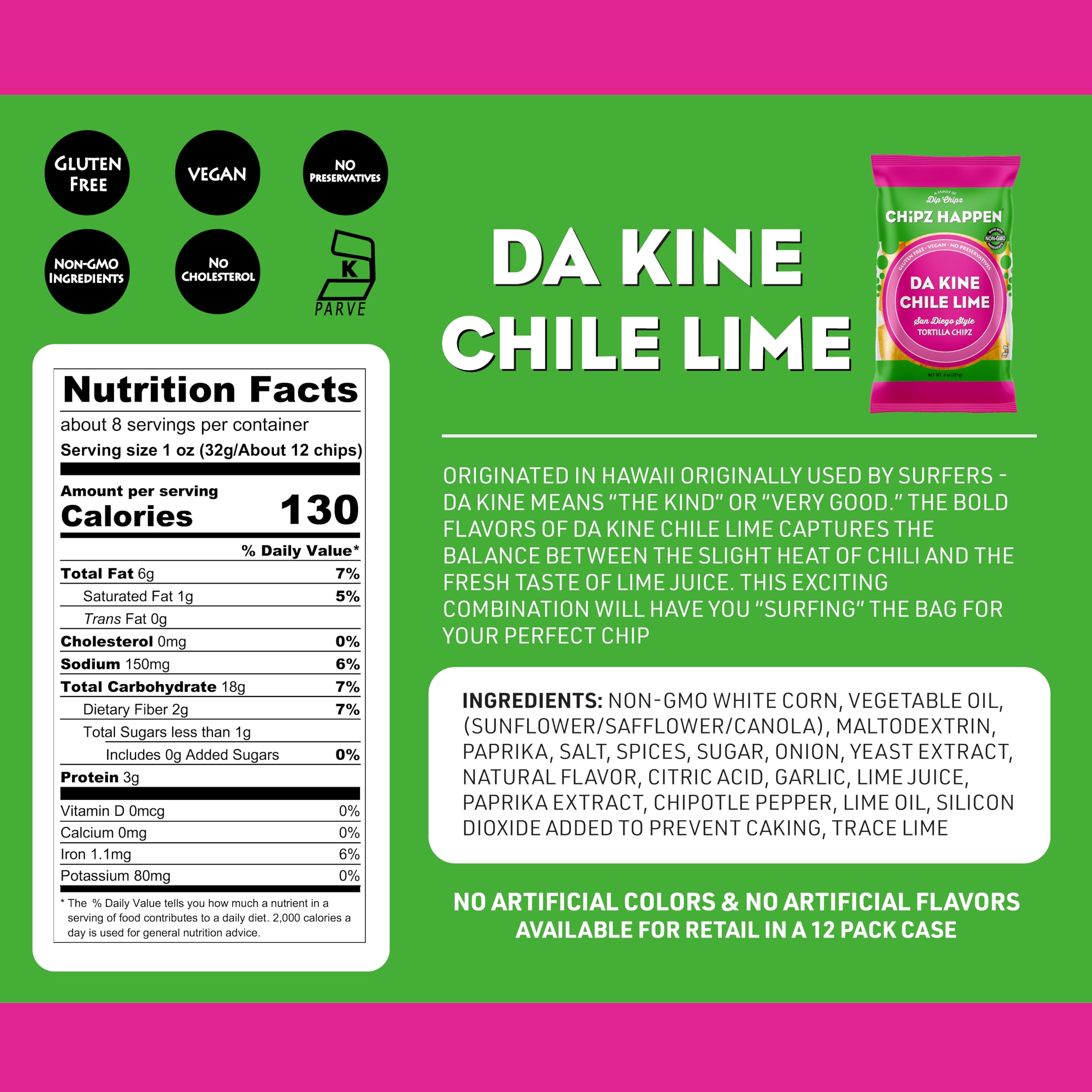 Amazon.com: Chipz Happen Tortilla Chipz (Pack of 4) (Variety)