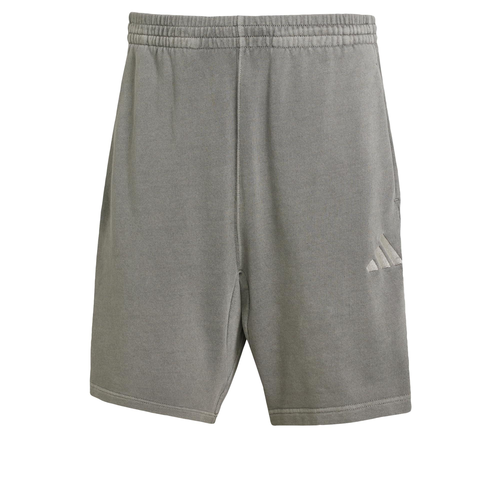 adidas Men's All SZN French Terry Washed 8 Inch Shorts, Black, XXL