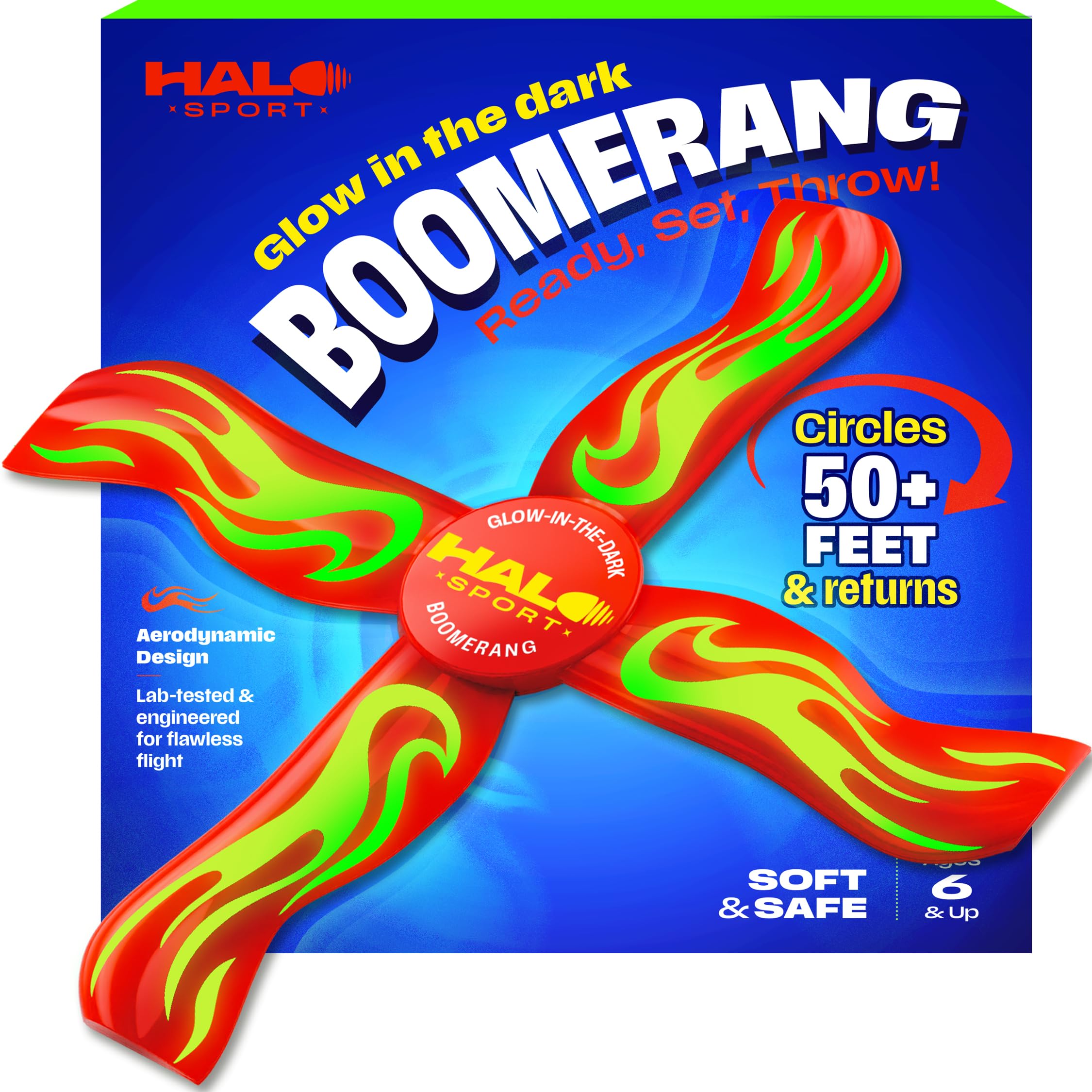 Boomerang para niños y adultos, regalos para niños de 8 a 12 años, brilla
