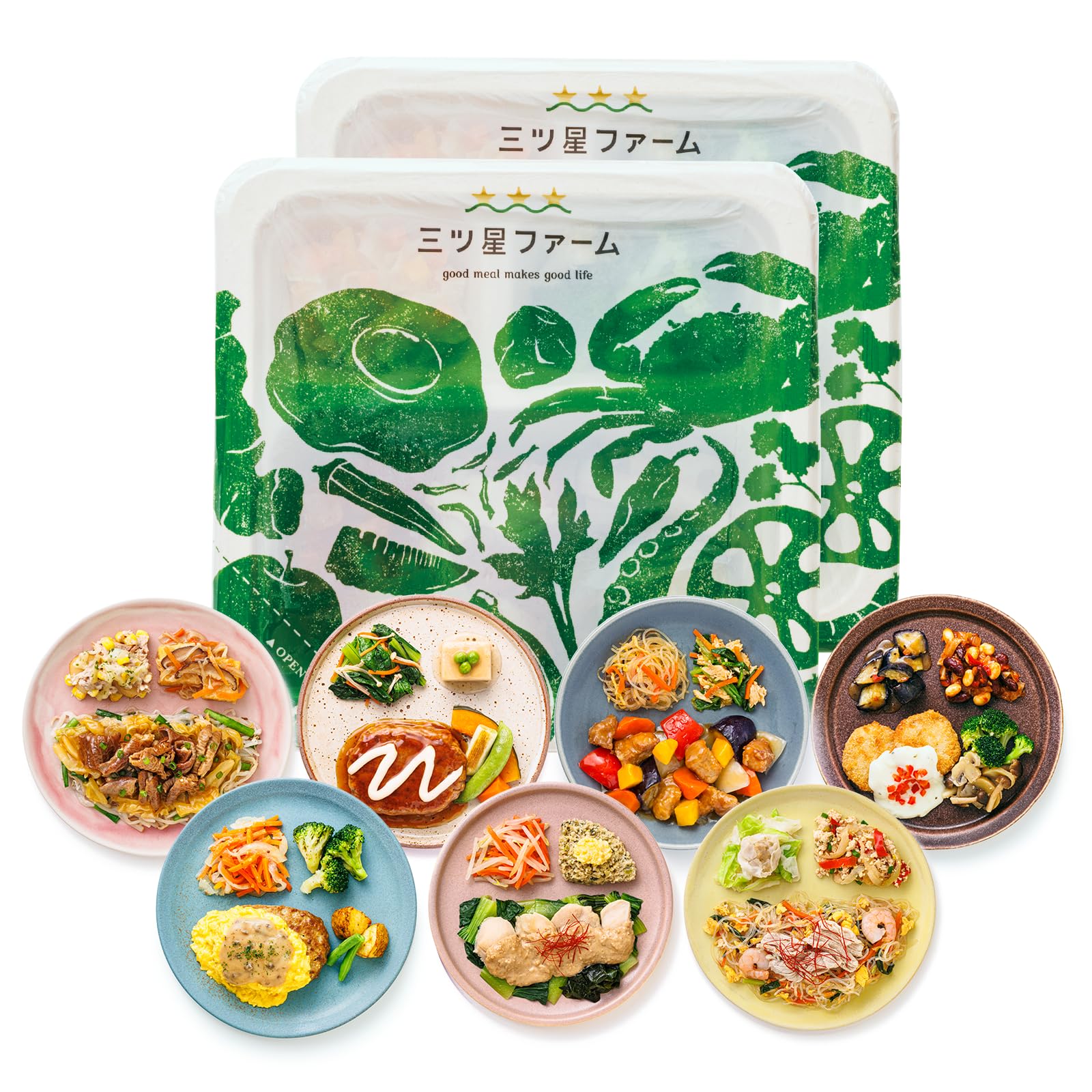 三ツ星ファーム 訳あり商品セット 冷凍弁当 ダイエット 低糖質 高タンパク質 低カロリー (14食)の商品画像