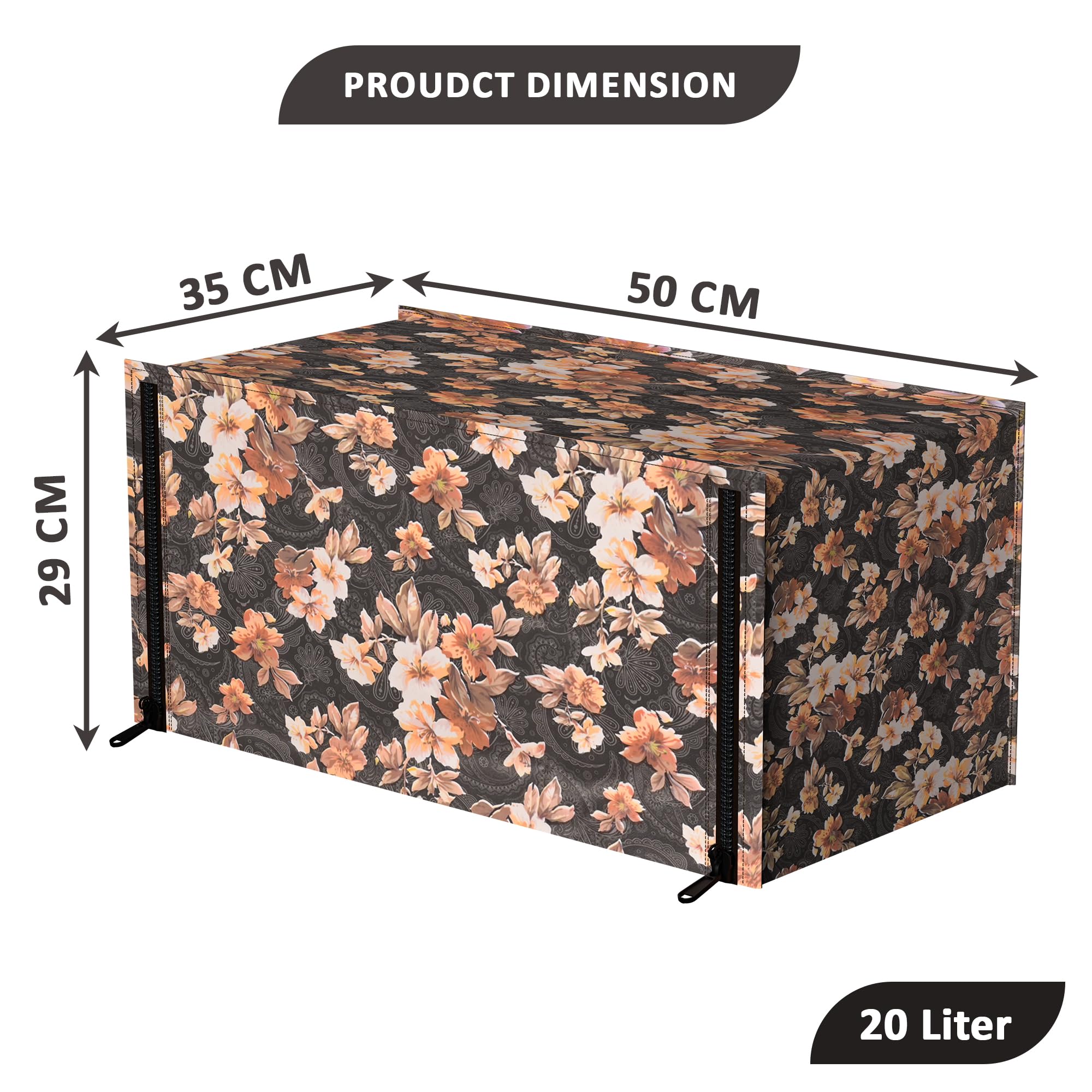 Microwave Cover - Dustproof & Stylish Oven Protector -3
