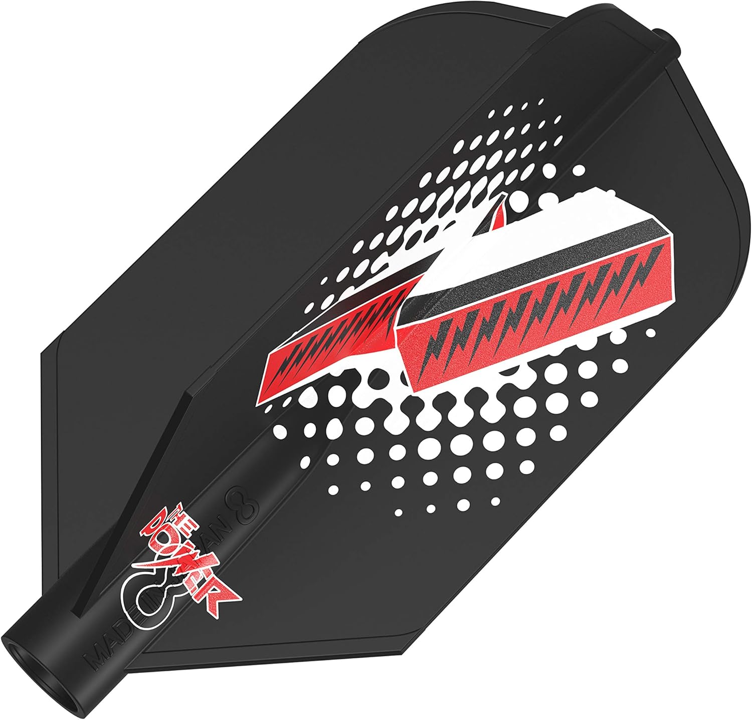 8 Flight Black Dart Phil Taylor Slim Moulded Flight System BigaMart