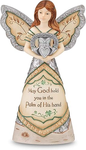Pavilion Gift Company Irish Blessing Angel 6 pulgadas multicolor