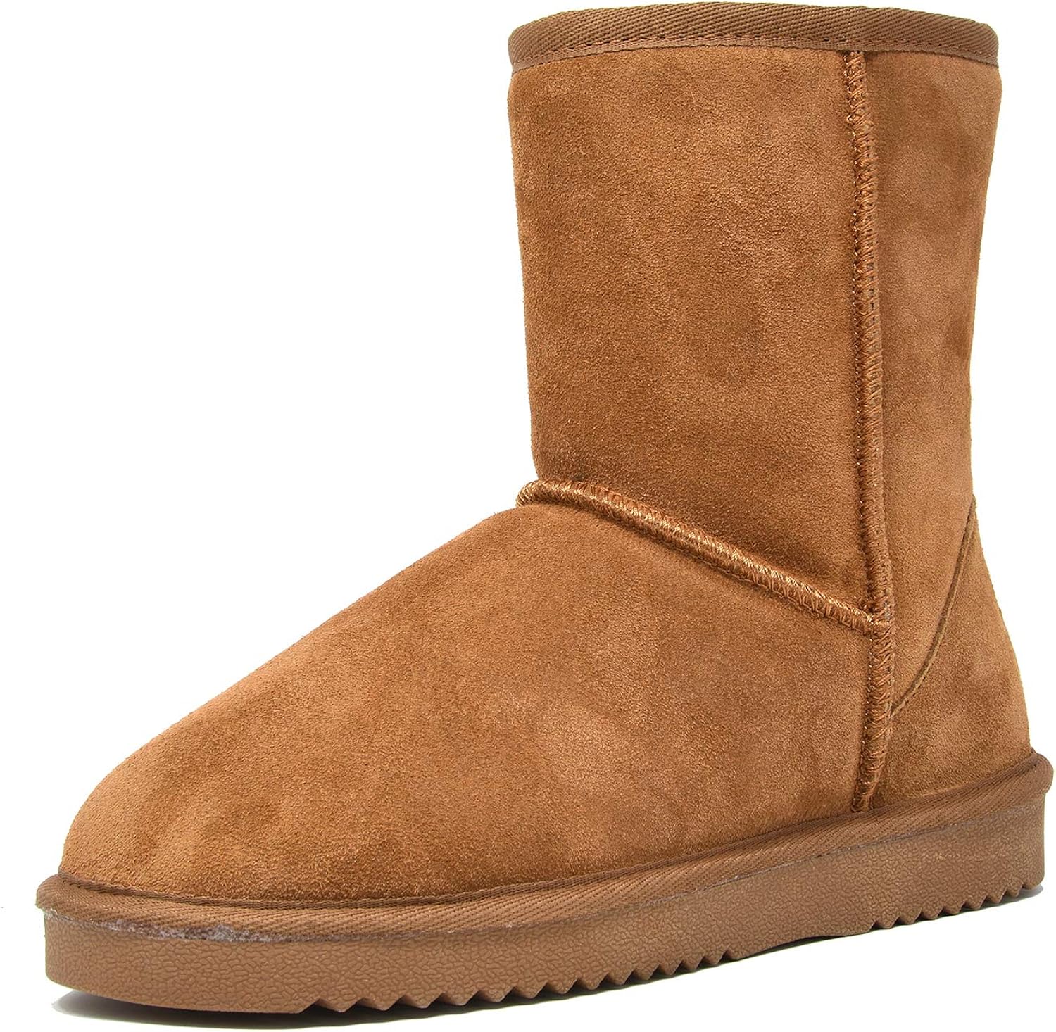  | DREAM PAIRS Women's Shorty-New Mid Calf Winter Snow Boots | Mid-Calf