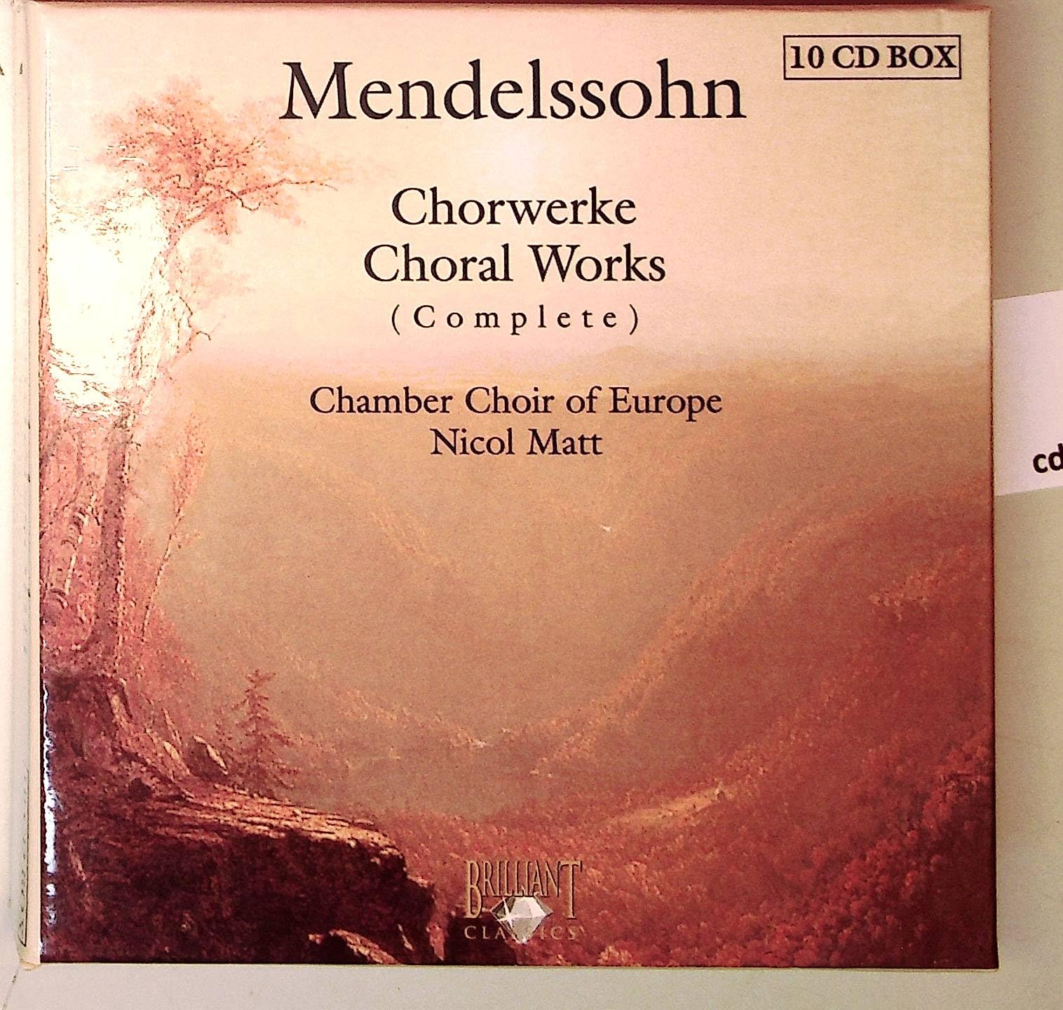 Mendelssohn : Intégrale de la musique pour choeur