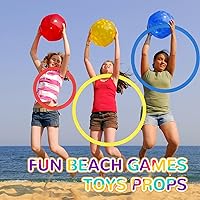 Vista 5 de Libima Juego de 12 anillos de carrera de obstáculos de 16 pulgadas, 28 pulgadas, juguetes de plástico para ejercicio, aros a granel