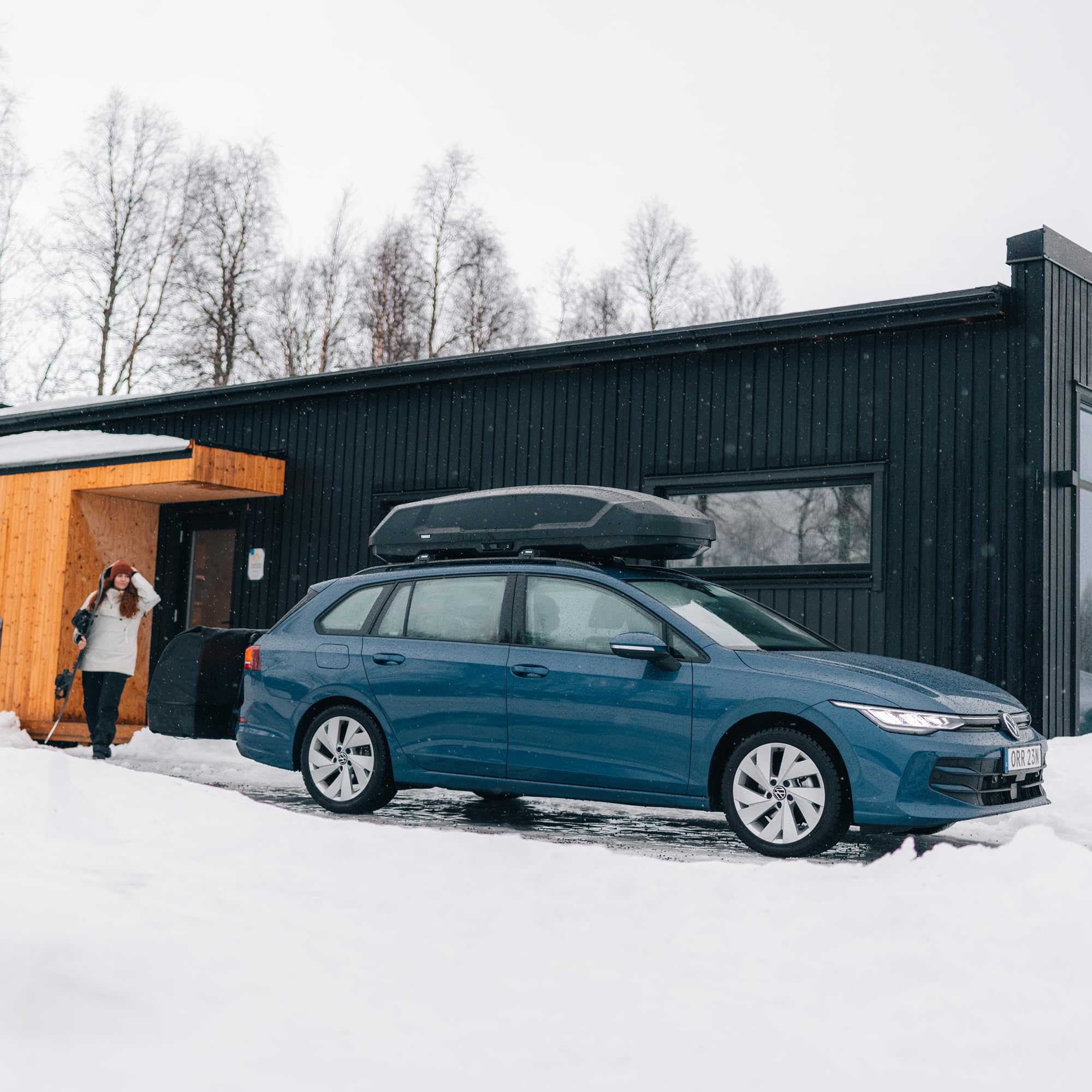 Thule Force 3 Box Da Tetto Versatile Black matte, M