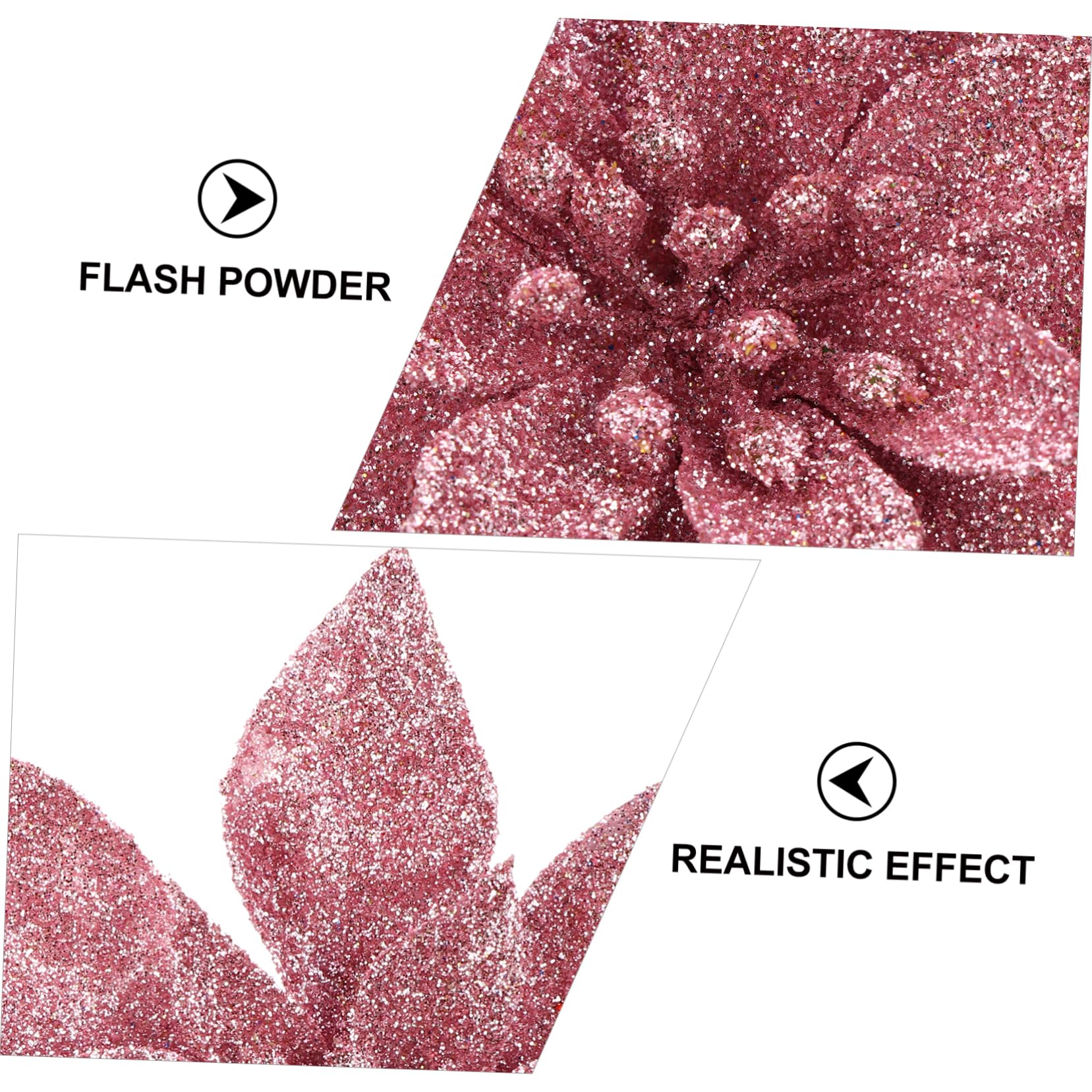 ABOOFAN 27stücke Teiliges Weihnachtsblumen Kunstblumen Große Poinsettia-Dekoration Für Weihnachtsbaum Festliche Weihnachtsdeko Für Heim Und Garten Für Wreaths Und Partys