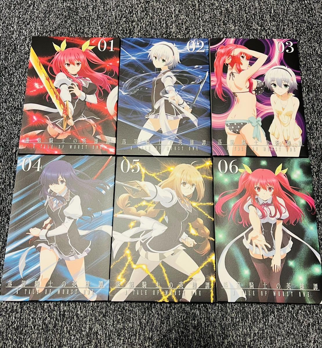 Amazon.co.jp: 落第騎士の英雄譚 キャバルリィ 第1~6巻セット 全巻 DVD