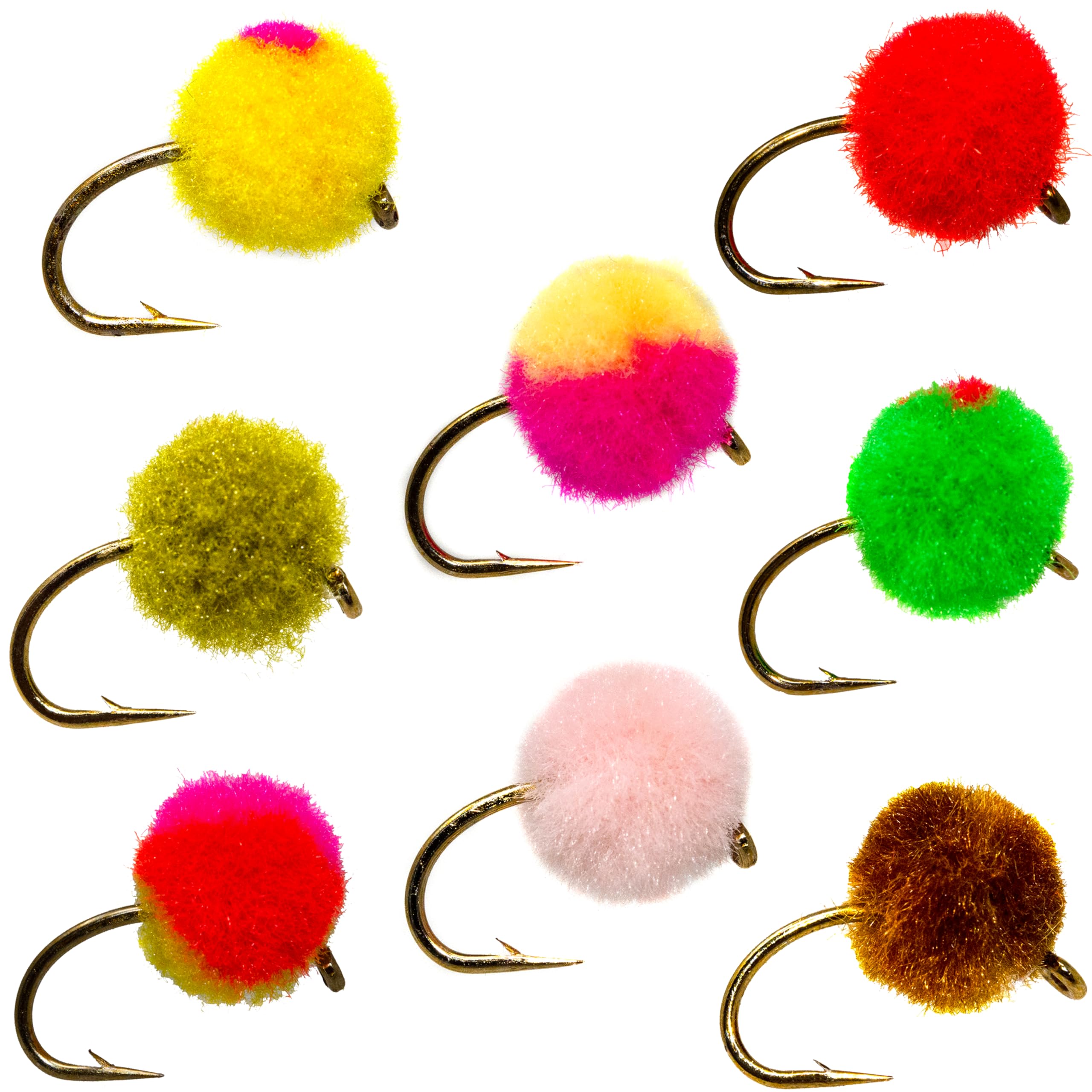 Outdoor Planet 12 Pieces Top Rating Dry/Nymph/Streamer Fly Fishing Flies Trout Fly Assortment