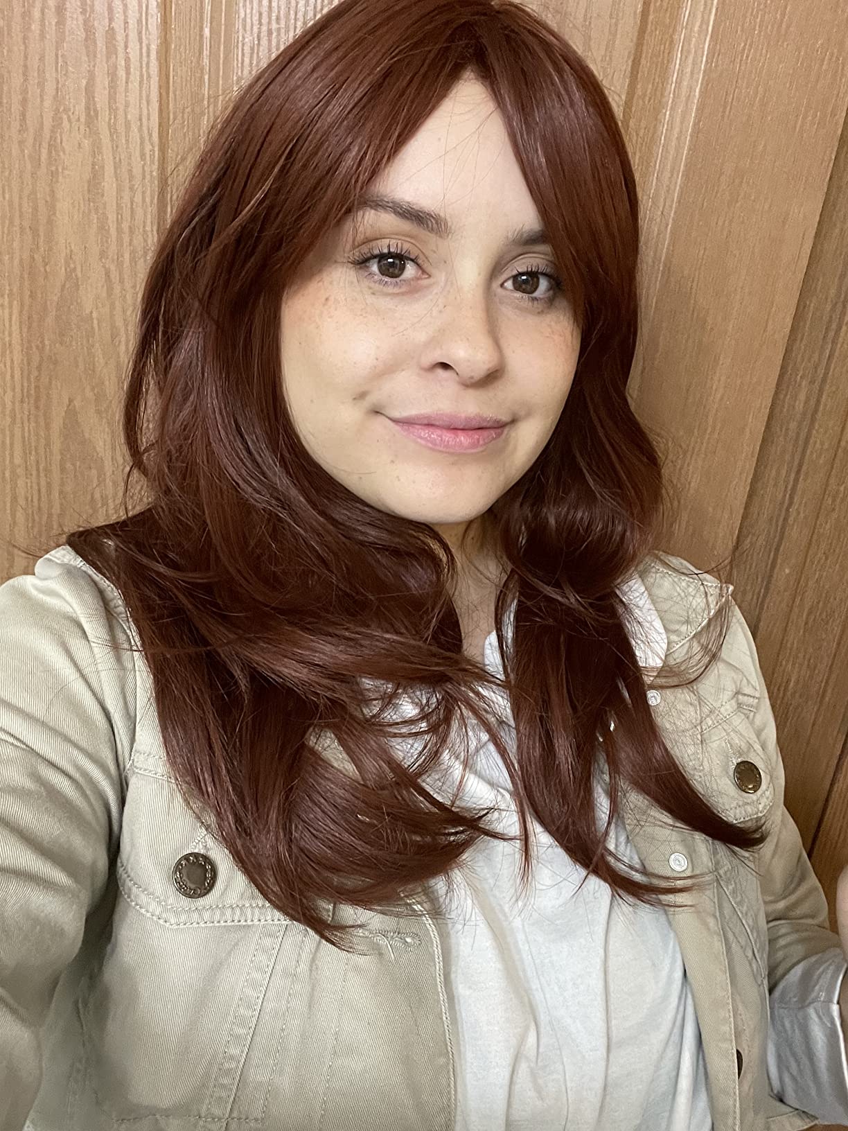 5/mo Finance Haoland 26 Inch Long Gray Wig For Women Ombre Gray With