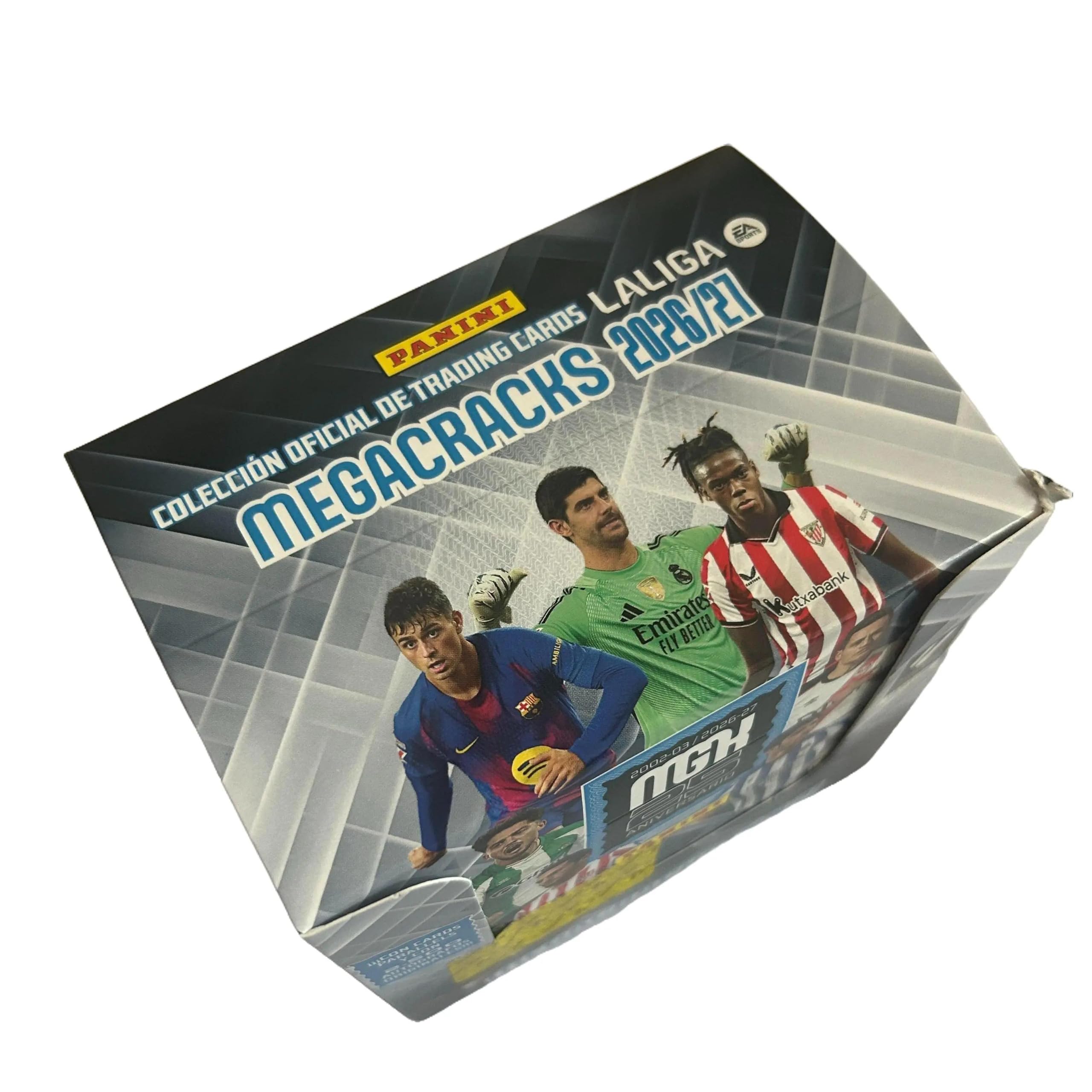 Megacracks 2026/27 LaLiga Caja de 50 Sobres, 400 Cartas