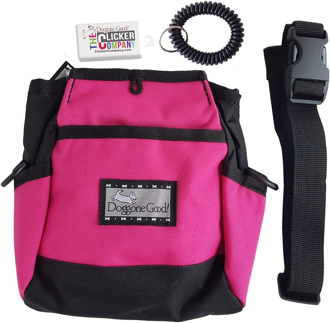 Doggone Good Rapid Rewards Deluxe Treat Pouch w/Belt, Clicker, and Wrist Coil Buy Directly from The Manufacturer