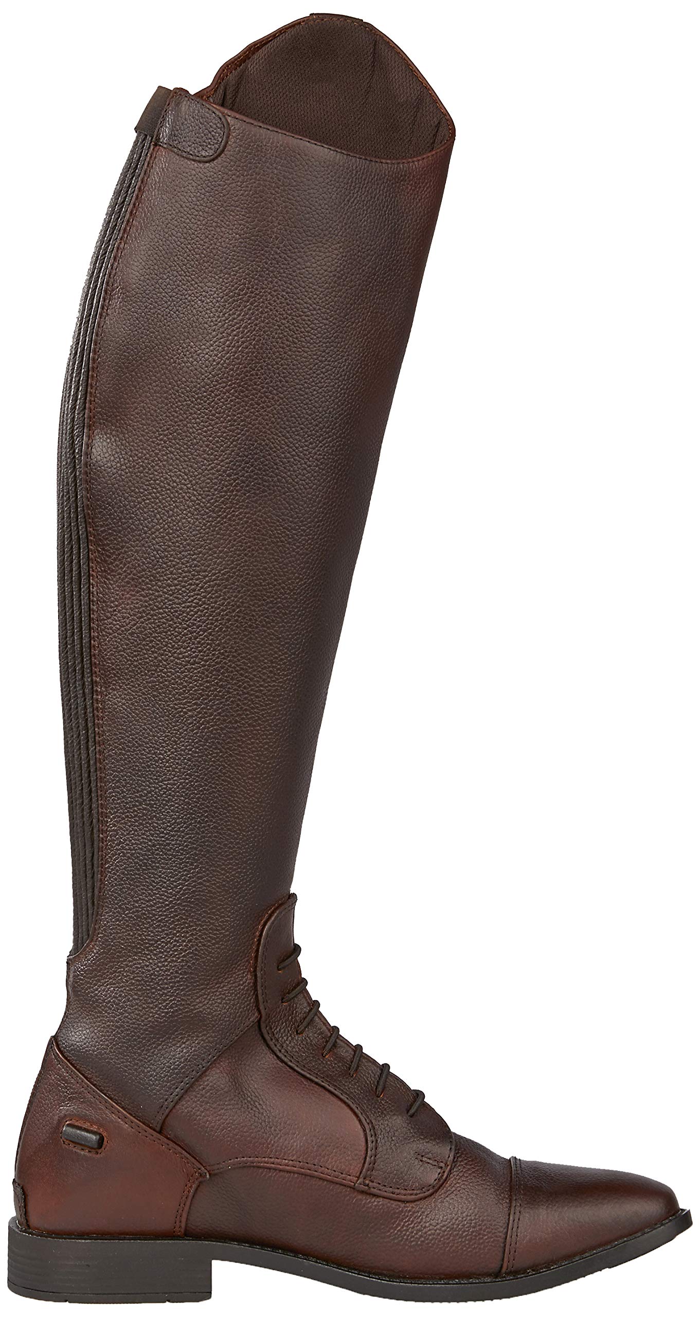 Rhinegold Elite Luxus Bottes d'équitation en Cuir à Lacets Marron