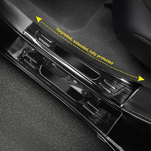 Miniatura 3 de AOMSAZTO 4 piezas de protección para umbral de puerta para Honda CR-V CRV 2023 2024, accesorios de acero inoxidable para decoración de placa de