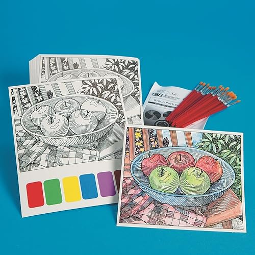 Miniatura 2 de Kit de manualidades de paleta de pintura Apple Still Life paquete de 24