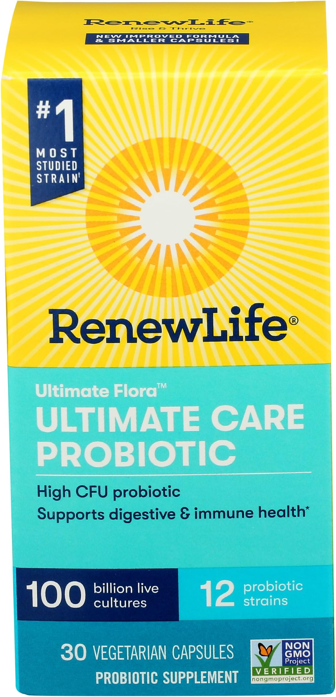 Ultimate Flora Care Probiotic 100 Billion, 30 Count