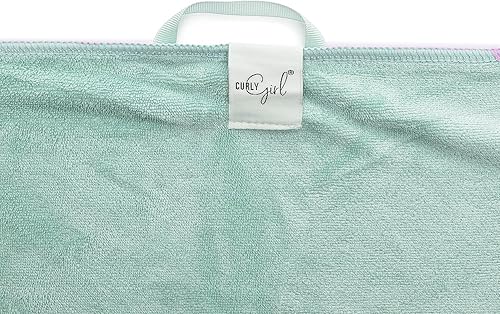 Miniatura 5 de Curly Girl Toalla de microfibra para el cabello, antiencrespamiento, absorbente, de secado rápido, para cabello rizado, toalla de microfibra para