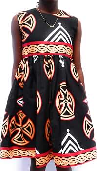 Amazon.com: Cameroon Traditional Children's Clothing, African Dress (Green,  M(6-10)): Clothing, Shoes & Jewelry