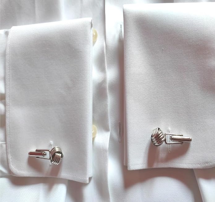 Mancuernillas de Plata 925 para Hombre miniatura 3