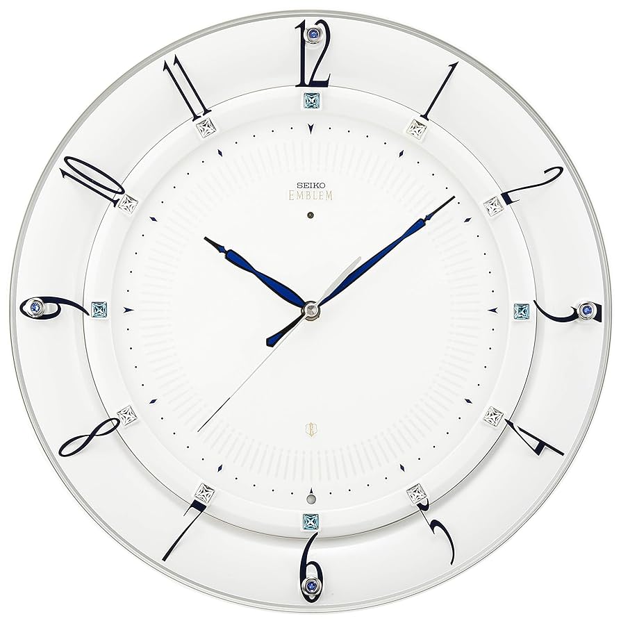 59) 訳あり品　セイコー 　高級　エンブレム 電波掛け時計 59) 訳あり品 セイコー 高級 エンブレム 電波掛け時計 59) 訳