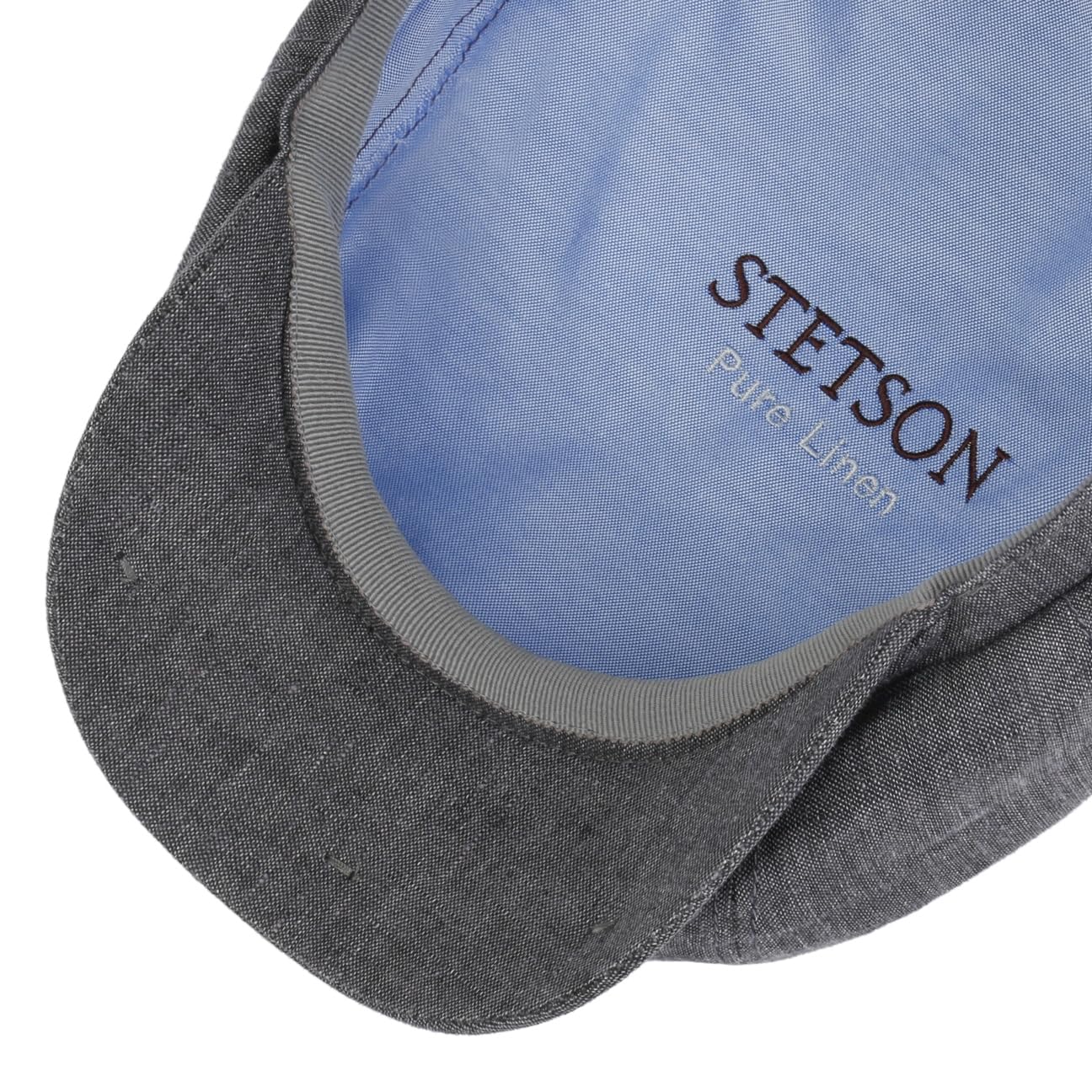 Stetson Hatteras Coppola Lino Berretto con Fodera Cotone Protezione UV 40+ Donna Uomo Primavera Estate